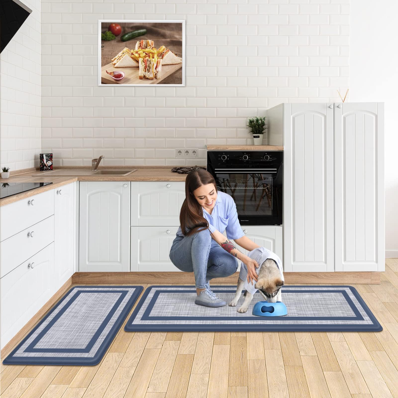 Mattitude Kitchen Mats suitable for sink areas and food-prep zones.