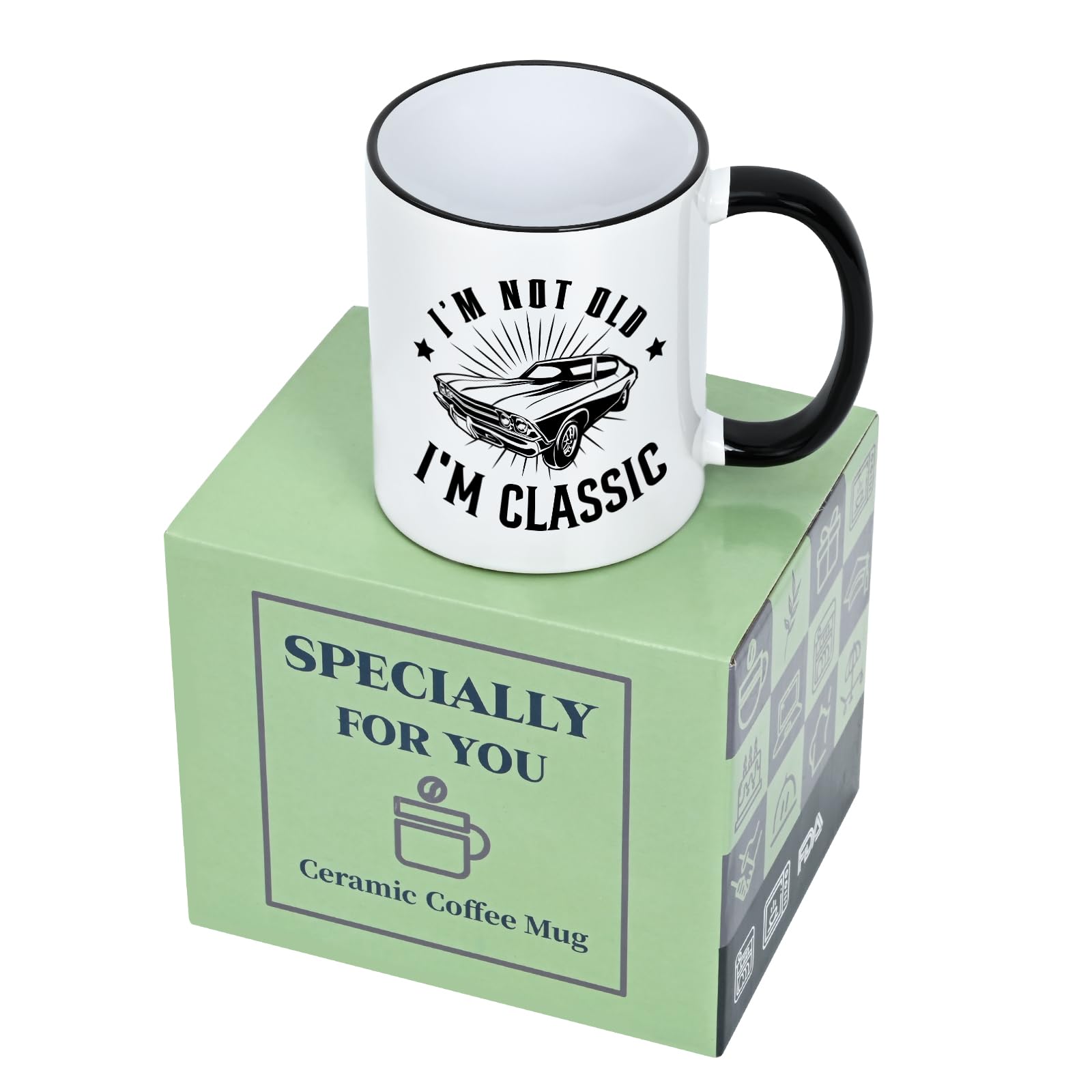 Maustic mug suitable as Christmas or birthday present