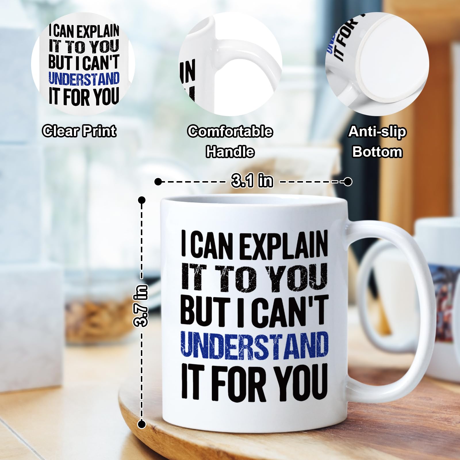 Maustic Engineer Gifts mug 11 oz size fits coffee or tea rituals