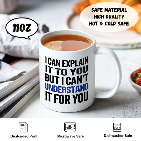 Maustic Engineer Gifts mug dishwasher‑safe for easy cleaning after long shifts