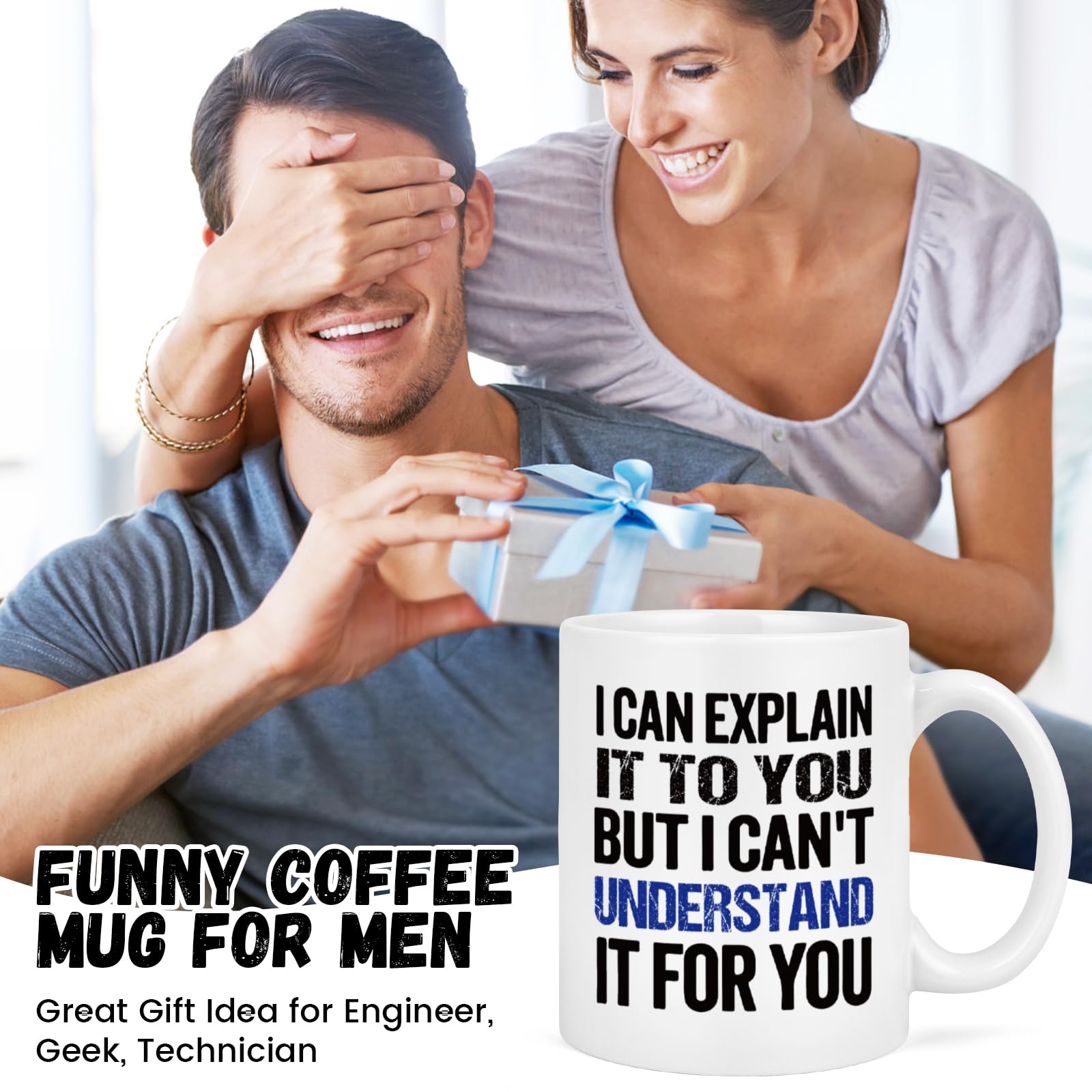 Maustic Engineer Gifts mug double‑sided design visible from both hands