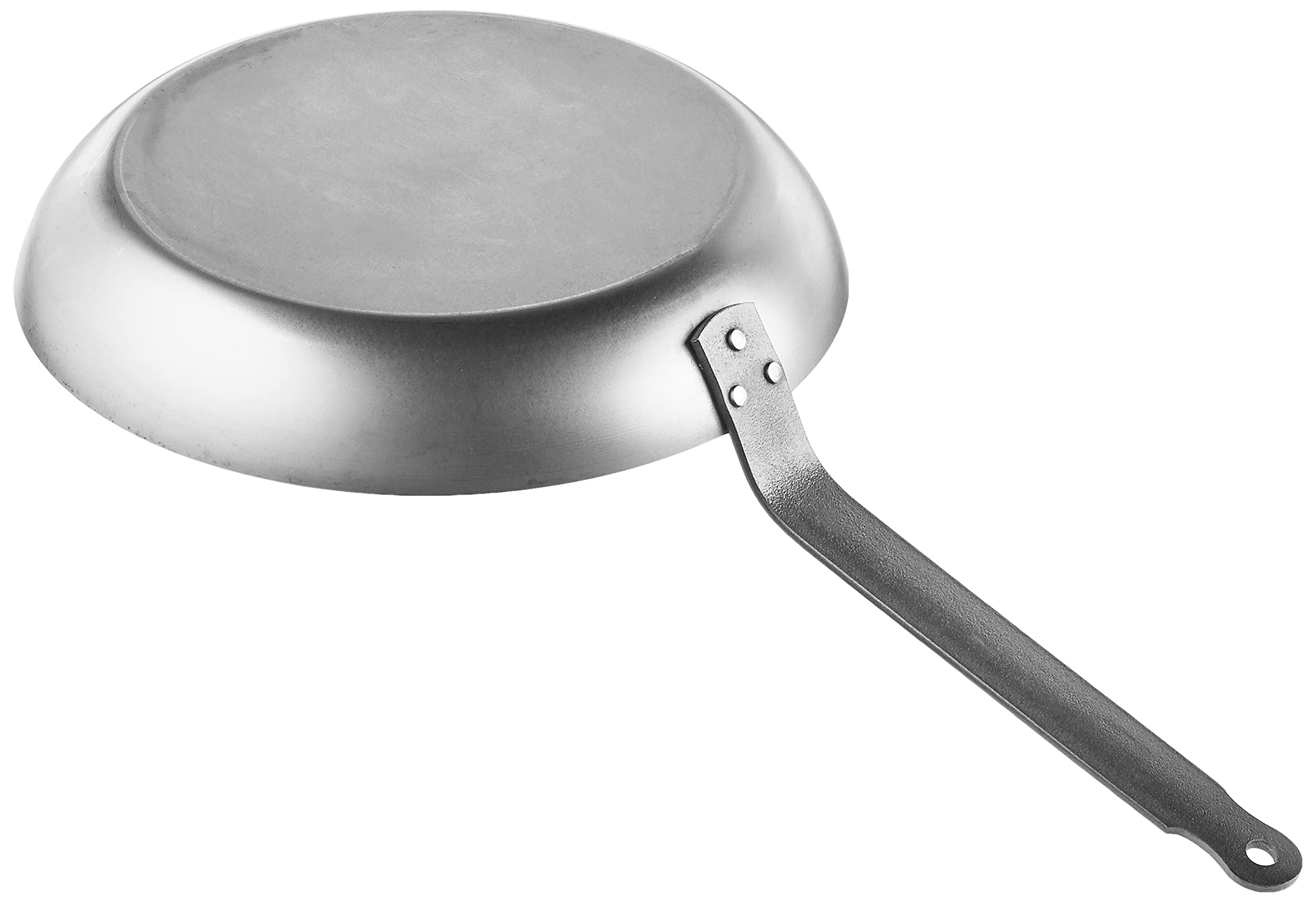 Seasoning process of Mauviel M'Steel to form a natural nonstick surface.