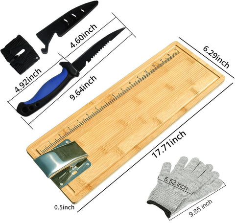 MAVOTER gloves protect hands during prep and cleaning.