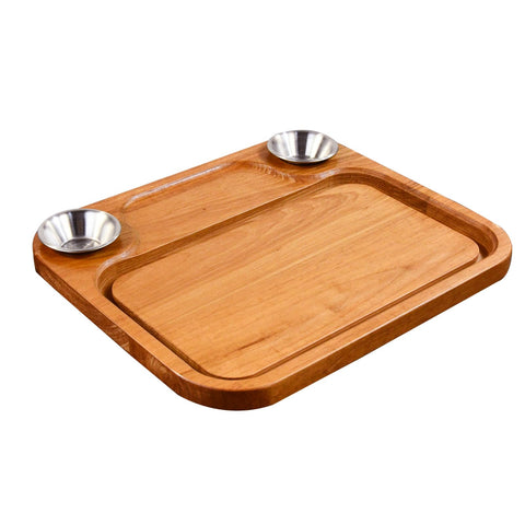 MAVOTER wooden board versatile as bread board and cutting board