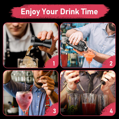 Mawisek wide-application bar tools suitable for entertaining anywhere.