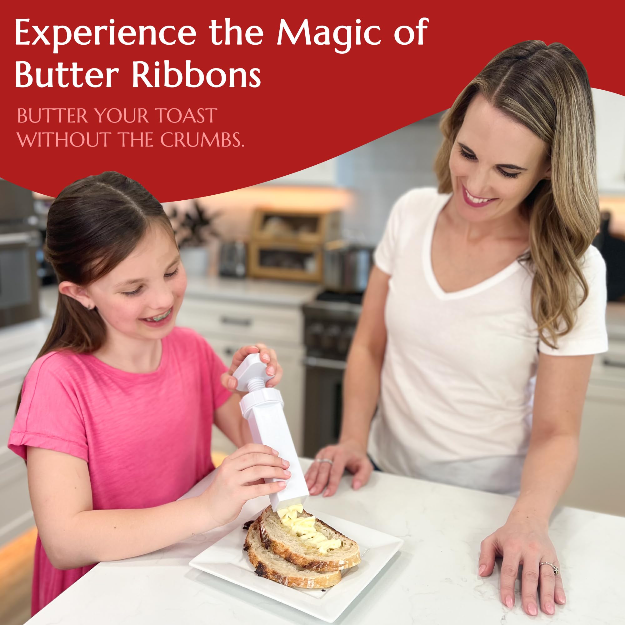 MAX SPACE Butter Mill Dispenser with airtight lid preserves freshness longer.