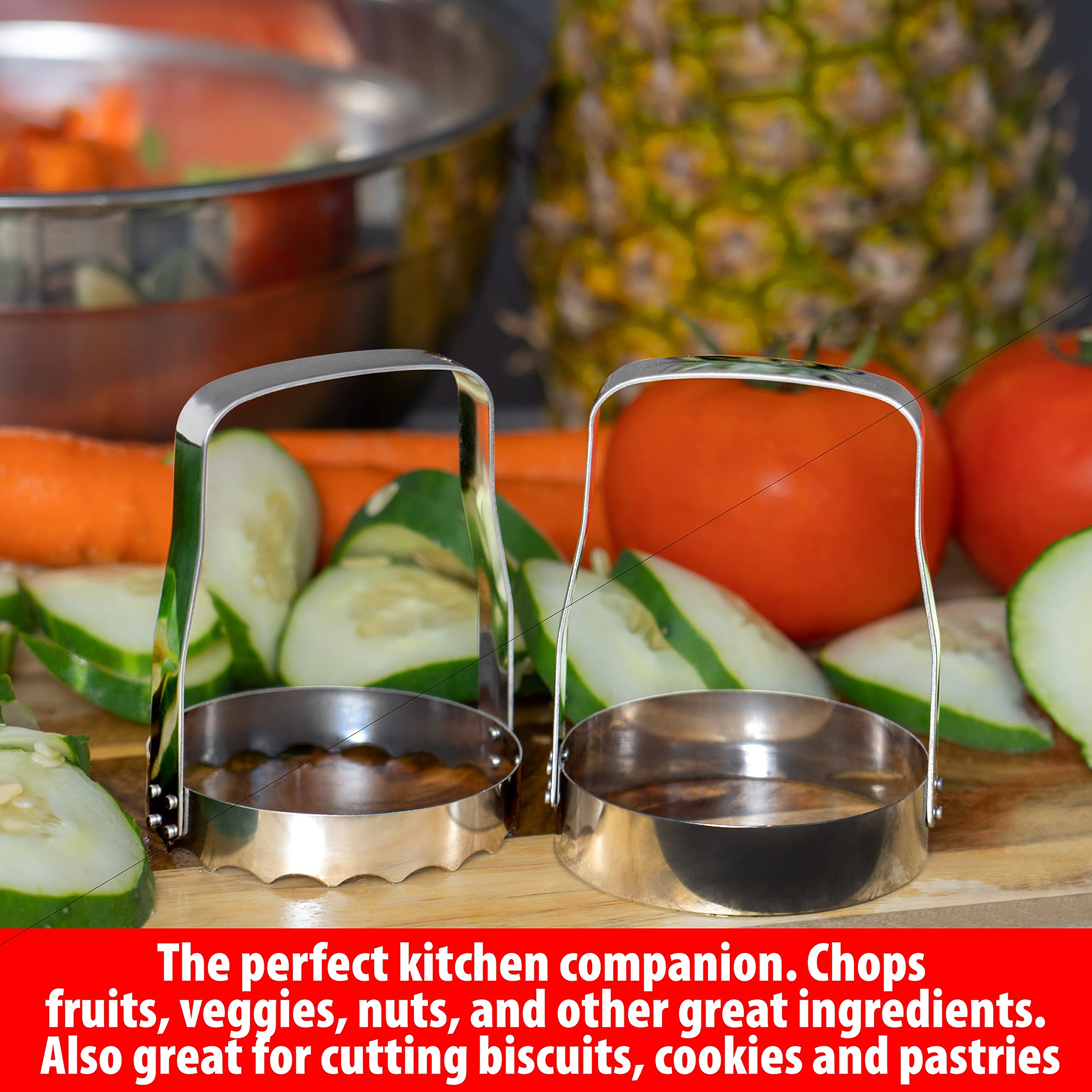 Maxam chopper handle ergonomic design for comfortable, controlled chopping