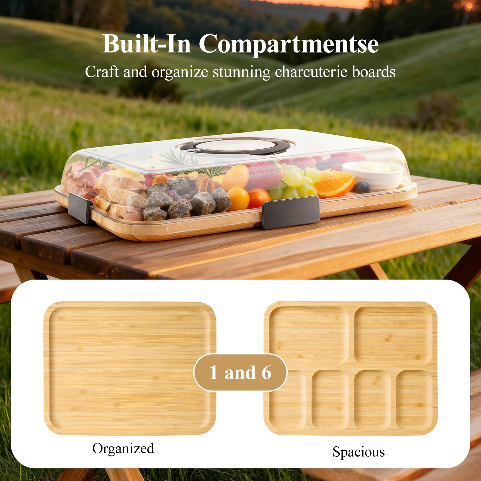 Maxboro bamboo surface is durable, moisture-resistant, and eco-friendly.