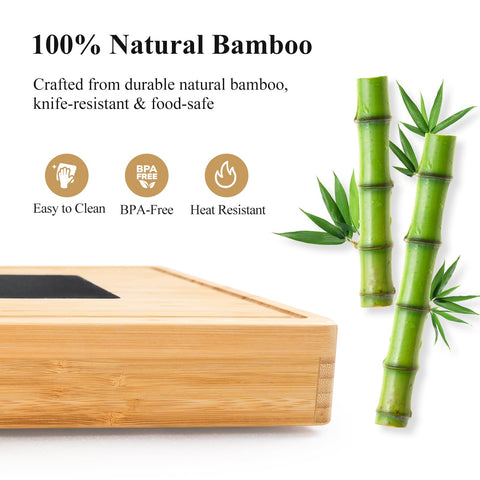 Maxboro removable stone slab adds capacity for cheeses and garnishes