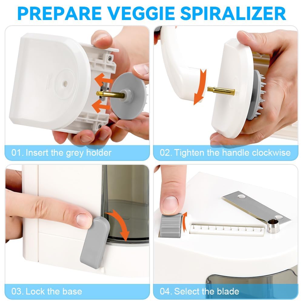 Stainless steel blades on Maxceysen stay sharp and durable
