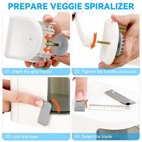 Stainless steel blades on Maxceysen stay sharp and durable