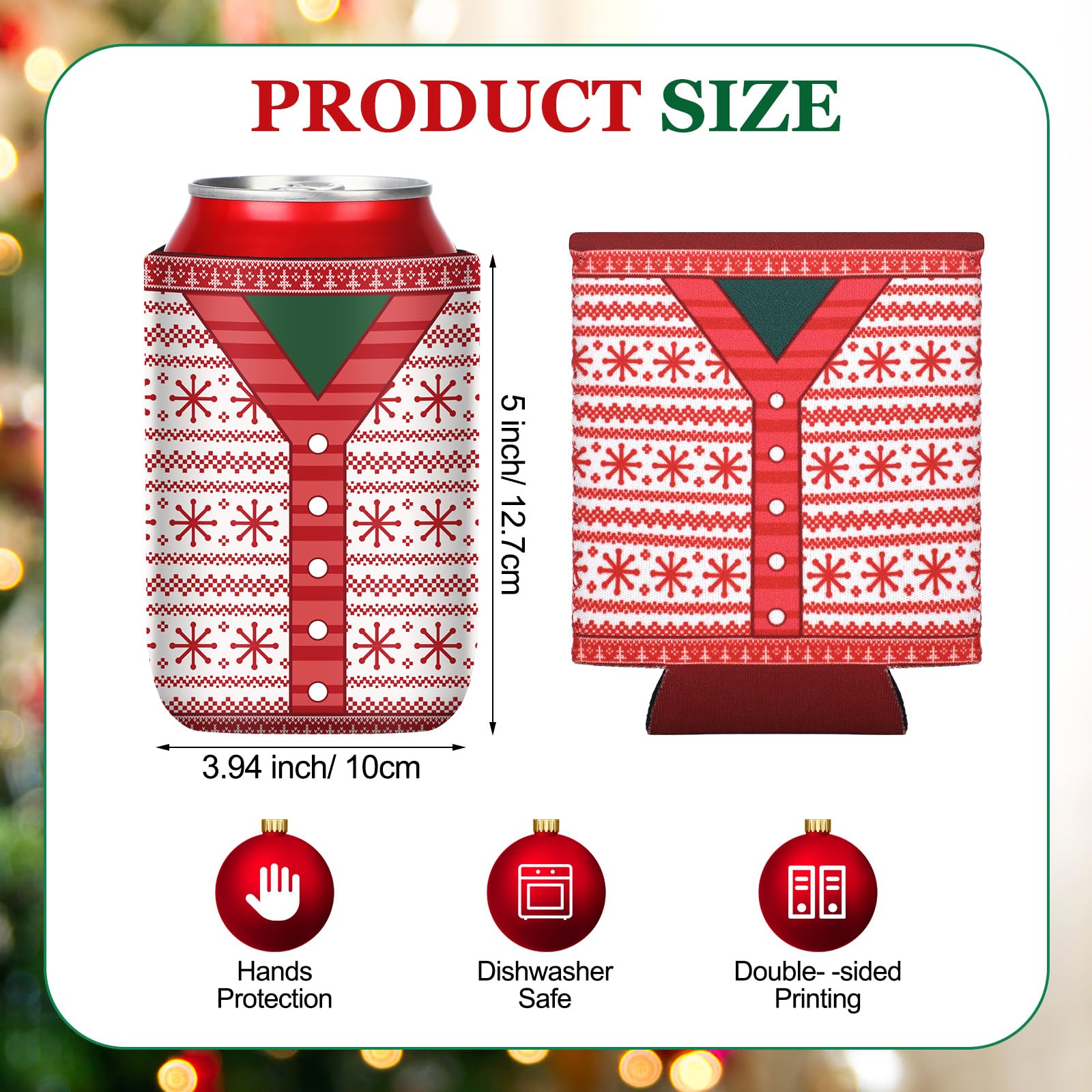 Maxcheck neoprene insulated can cover for temperature control and comfort