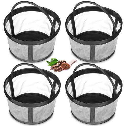 Maxdot 4-pack filters with handle designed for 4-5 cup brewers