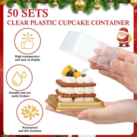Maxdot artificial eucalyptus leaves elevate holiday dessert presentation