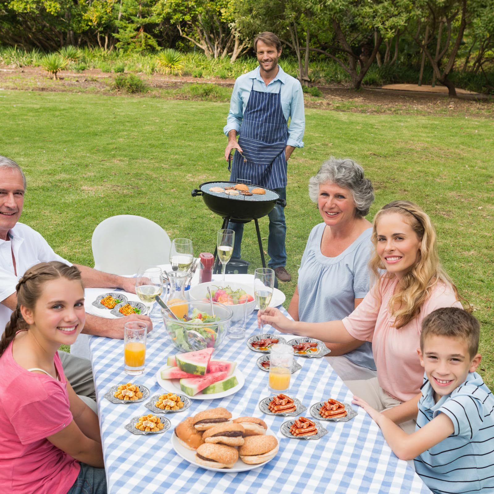 Maxdot serving shells provide quick, clean presentation at events