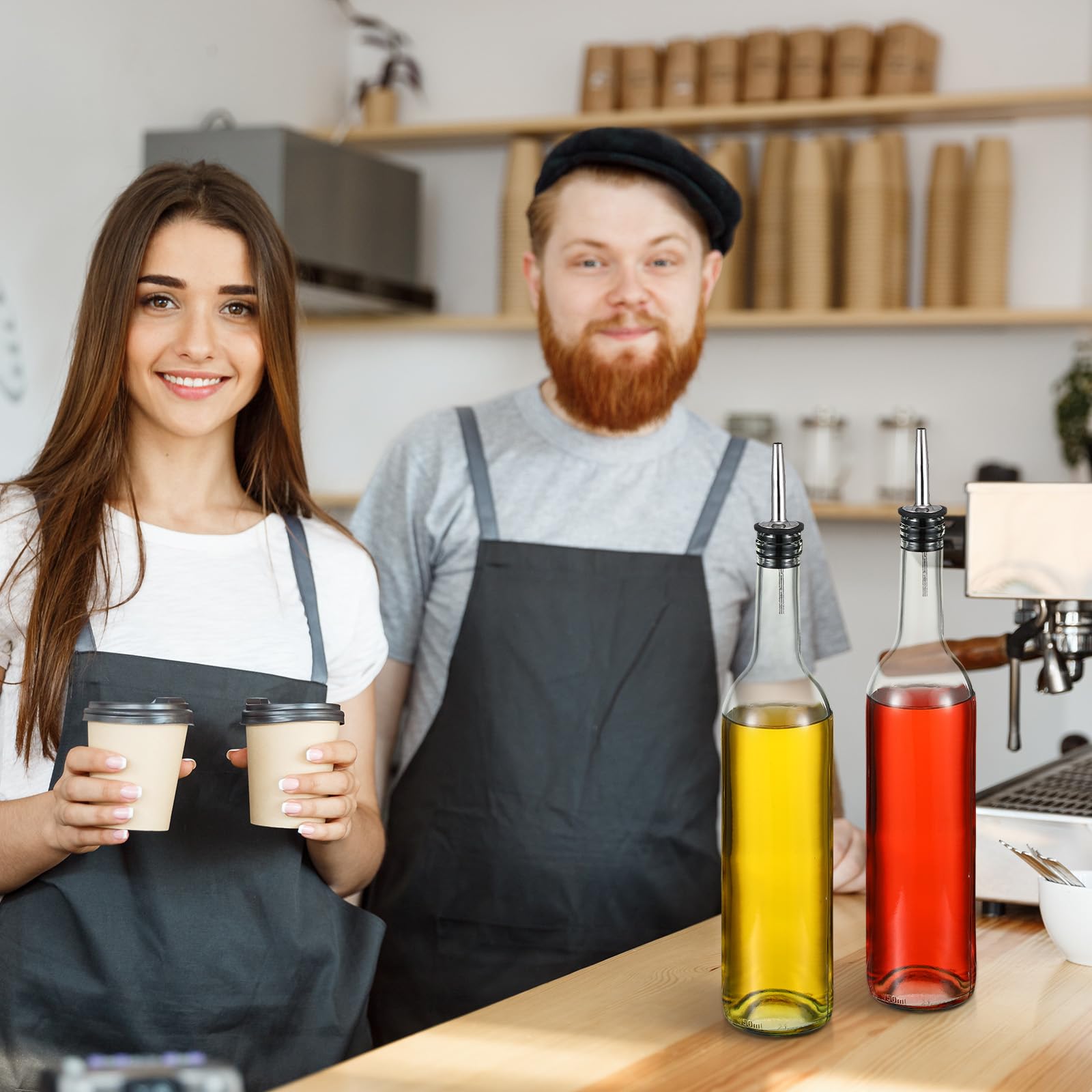 Maxdot leak-proof cap design helps control flow and avoid drips.