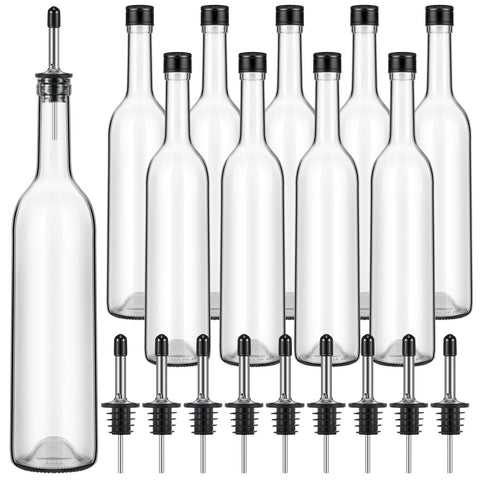 Maxdot long-neck 750ml Bordeaux bottle shown for elegant home pouring and display.