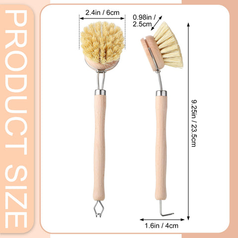 Maxdot four-piece set highlights replaceable brush heads for long-lasting kitchen scrubbing