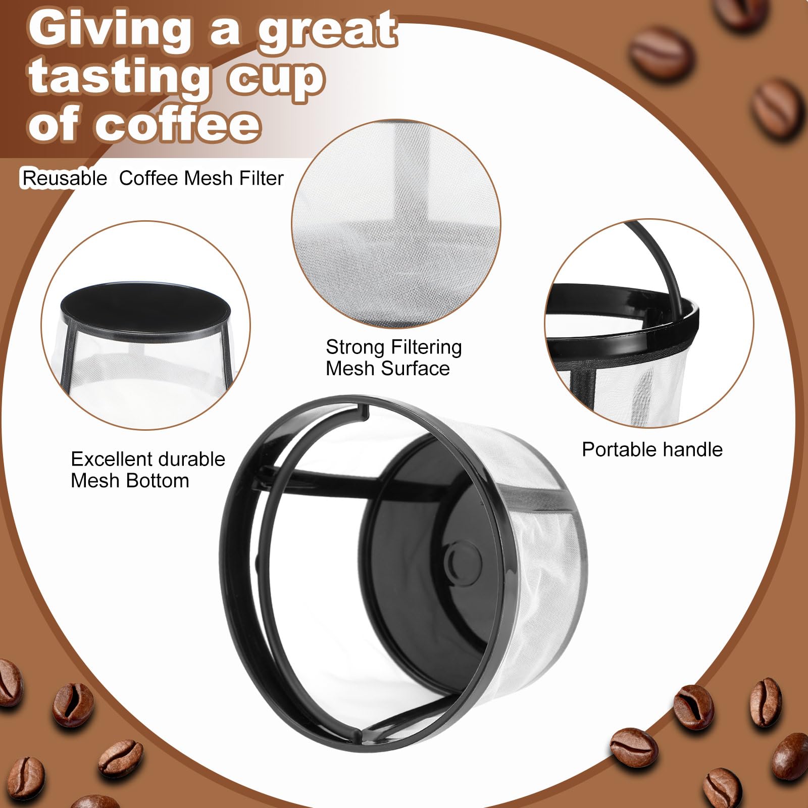 Maxdot nylon mesh filter delivers richer flavor with durable performance