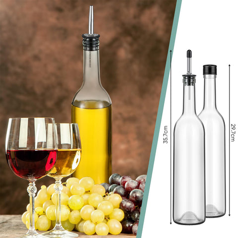 Maxdot stainless steel pourer for precise, controlled pours in home bars.
