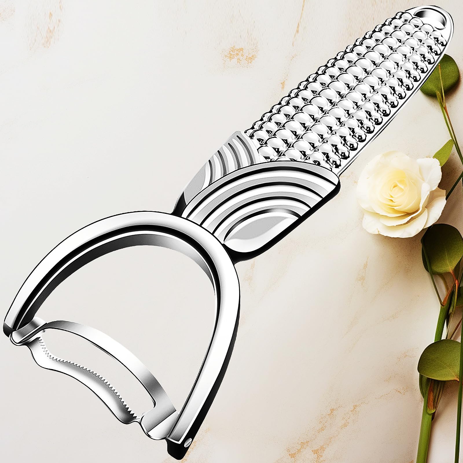 MAXJOY compact kitchen tool stores in a drawer for quick access.