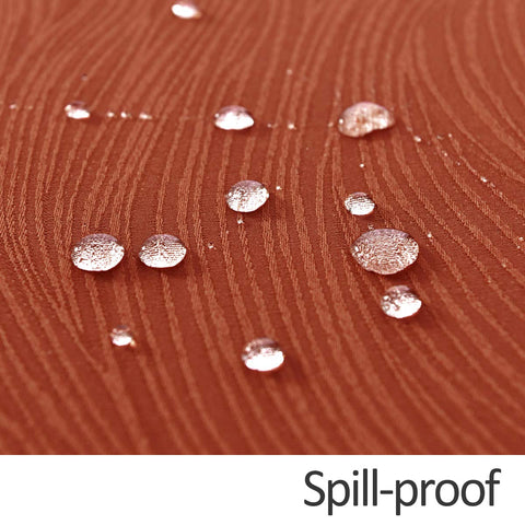 Wrinkle-free finish reduces ironing, saving time before guests arrive.