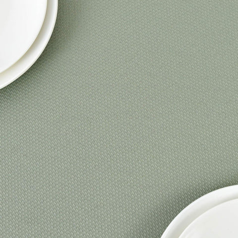 Maxmill 60 x 84 inch rectangle fits standard tables with a refined look.