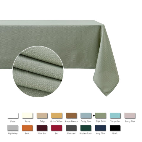 Maxmill spill-proof fabric keeps tables clean while entertaining family and guests.