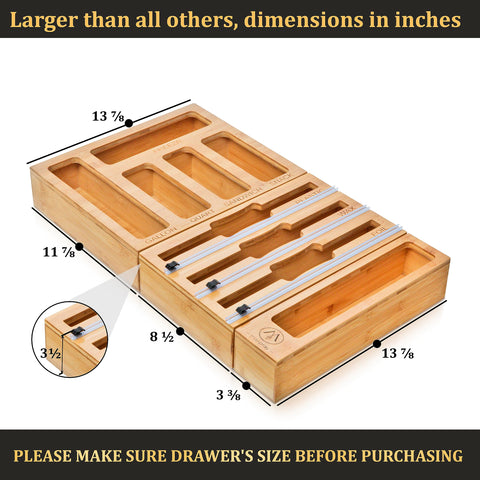 Maxpray bamboo wrap dispenser with slider cutter in use
