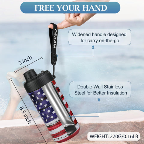 MAXSO 4-in-1 insulated cooler fits cans and bottles for versatile cooling.