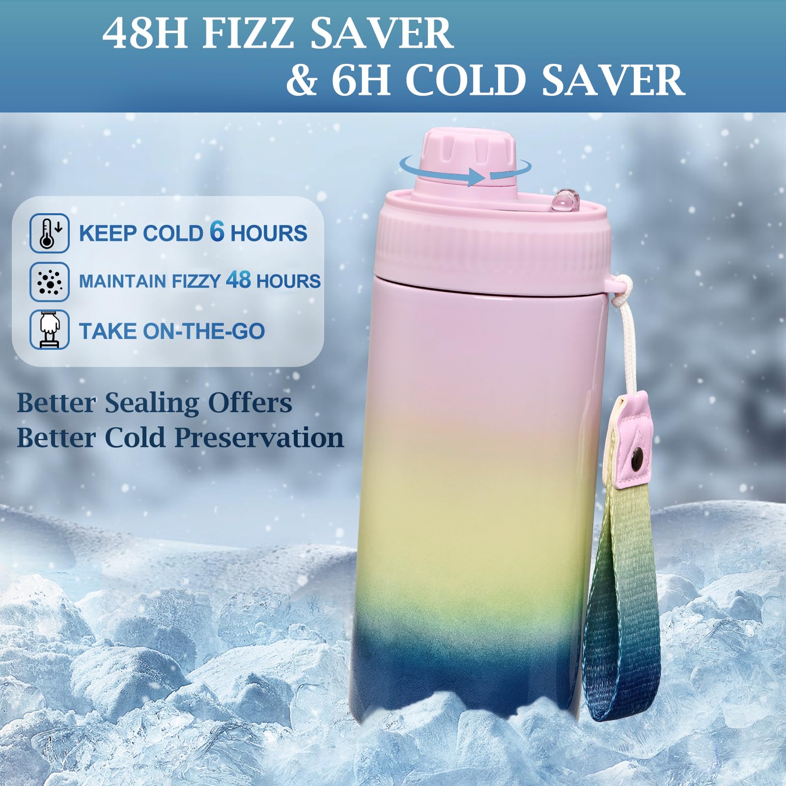 MAXSO Sealed Can Cooler party‑gift ideal for beach days, picnics, and outdoor gatherings