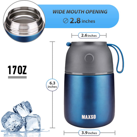 MAXSO leakproof cap prevents spills in bags and desks.