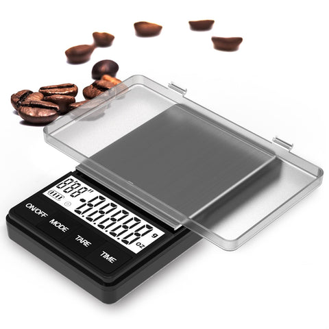 MAXUS Espresso Scale protective cover doubles as a small weighing tray