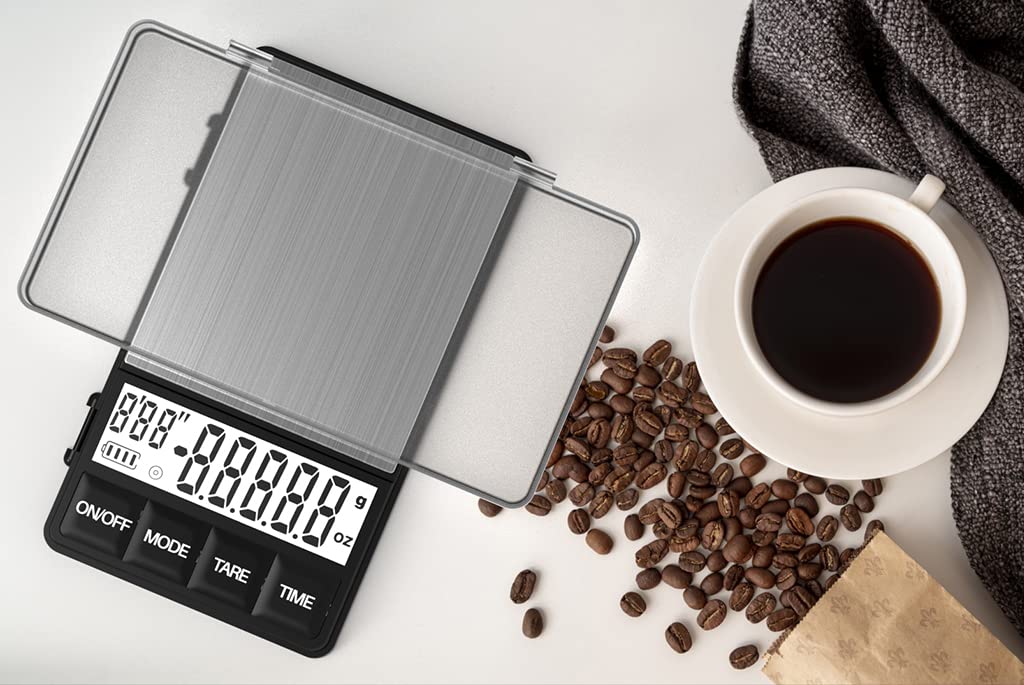 MAXUS Espresso Scale stainless steel platform is quick to clean after use