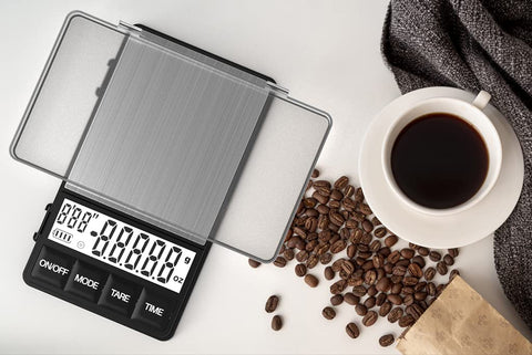 MAXUS Espresso Scale stainless steel platform is quick to clean after use