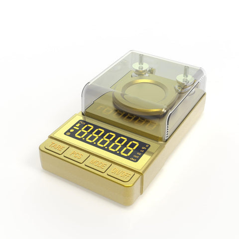 MAXUS scale powered by battery and USB for flexible operation
