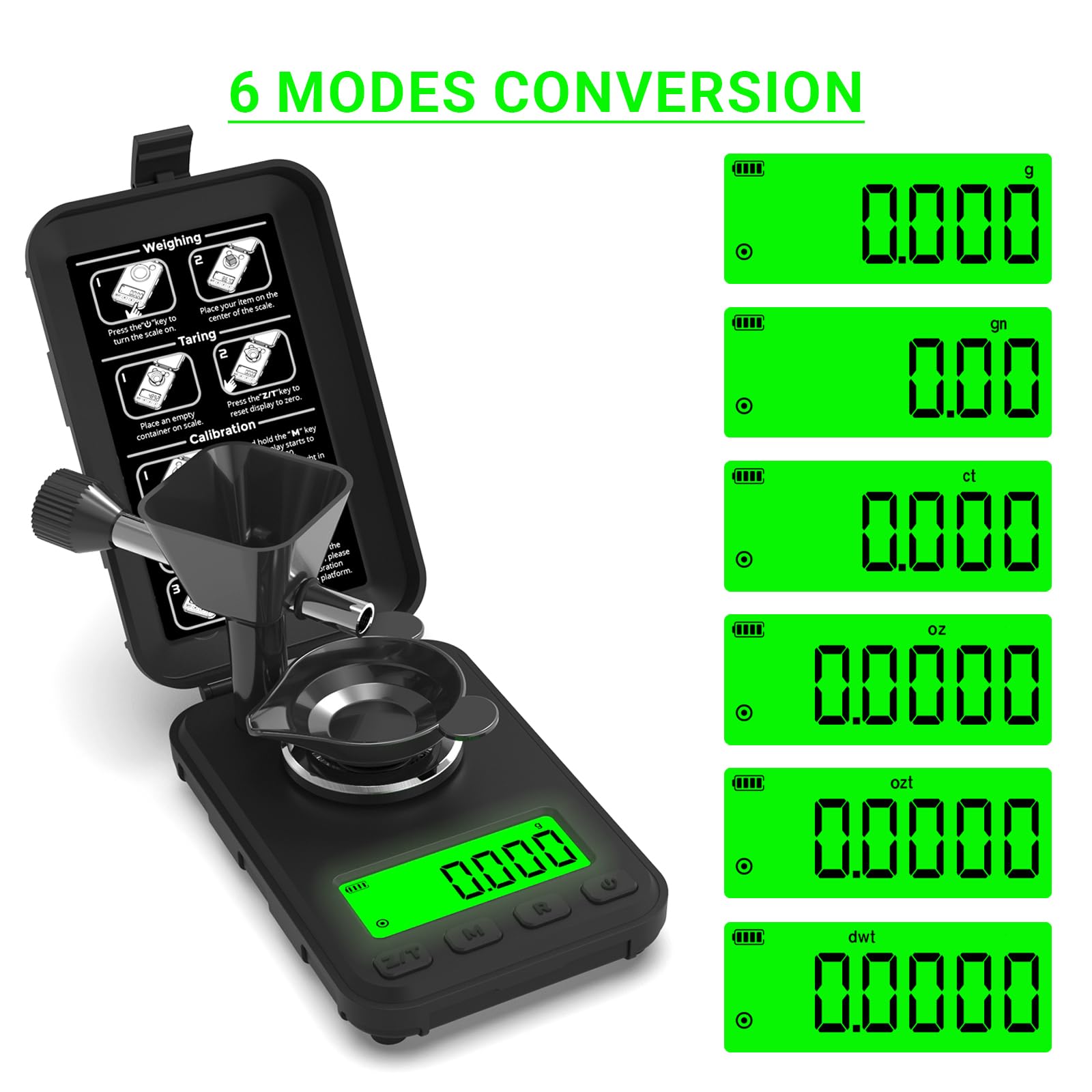 MAXUS Reloading Scale repeat mode indicator for consistent readings