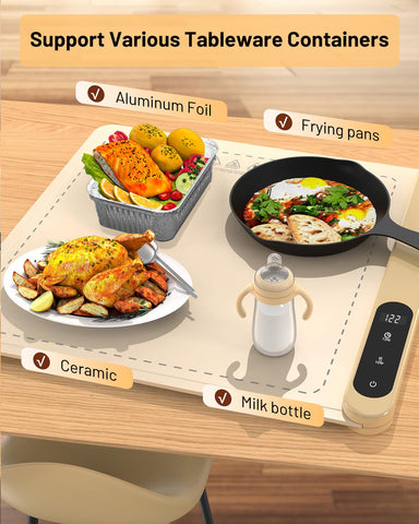 MAXXHEAT 360 minute timer helps plan serving sessions