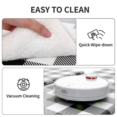 MAYHMYO 2-pack mats suited for kitchen, laundry, bathroom, or office