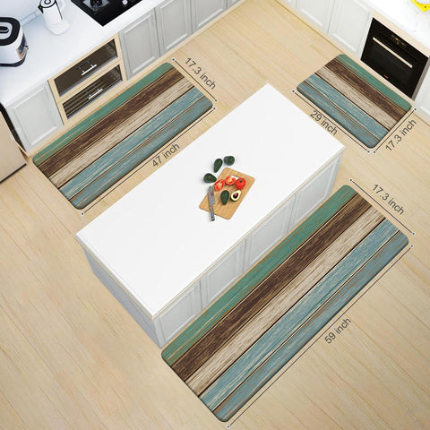 MAYHMYO PVC kitchen mats resist daily wear with easy maintenance.