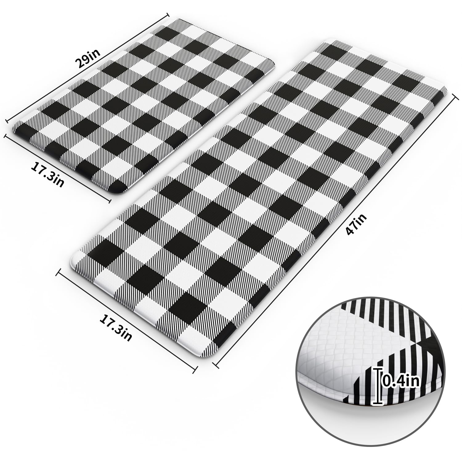 MAYHMYO non-slip bottom on dry floor prevents shifting during tasks