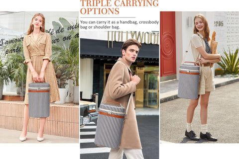 MAYICIVO adjustable shoulder strap ensures comfortable hands-free transport