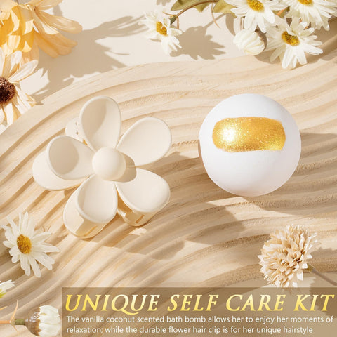 MAYICIVO Elegant Packaging, embossed daisy design adds luxury to the gift.
