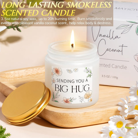 Mayicivo self-care gifts basket oatmeal soap provides gentle cleansing