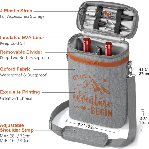 MAYICIVO vacuum stopper preserves unfinished wine.