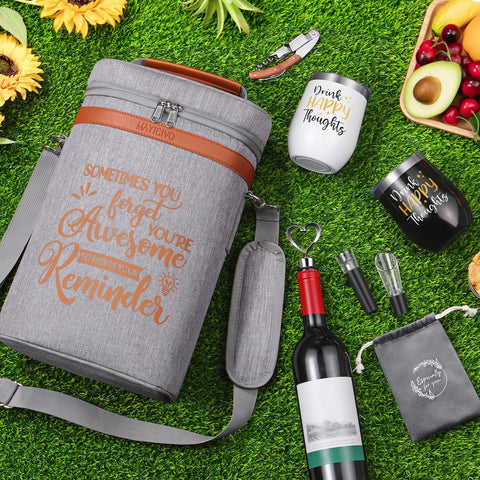 MAYICIVO wine aerator pourer enhances aroma and texture