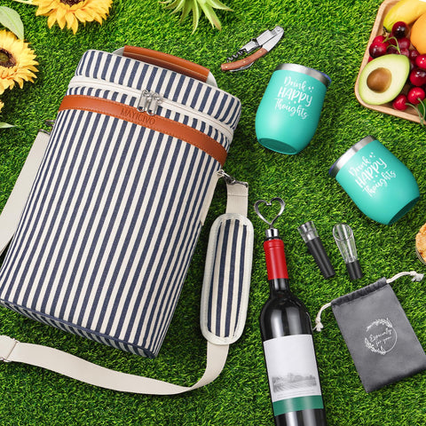 MAYICIVO wine aerator pourer enhances aroma and texture