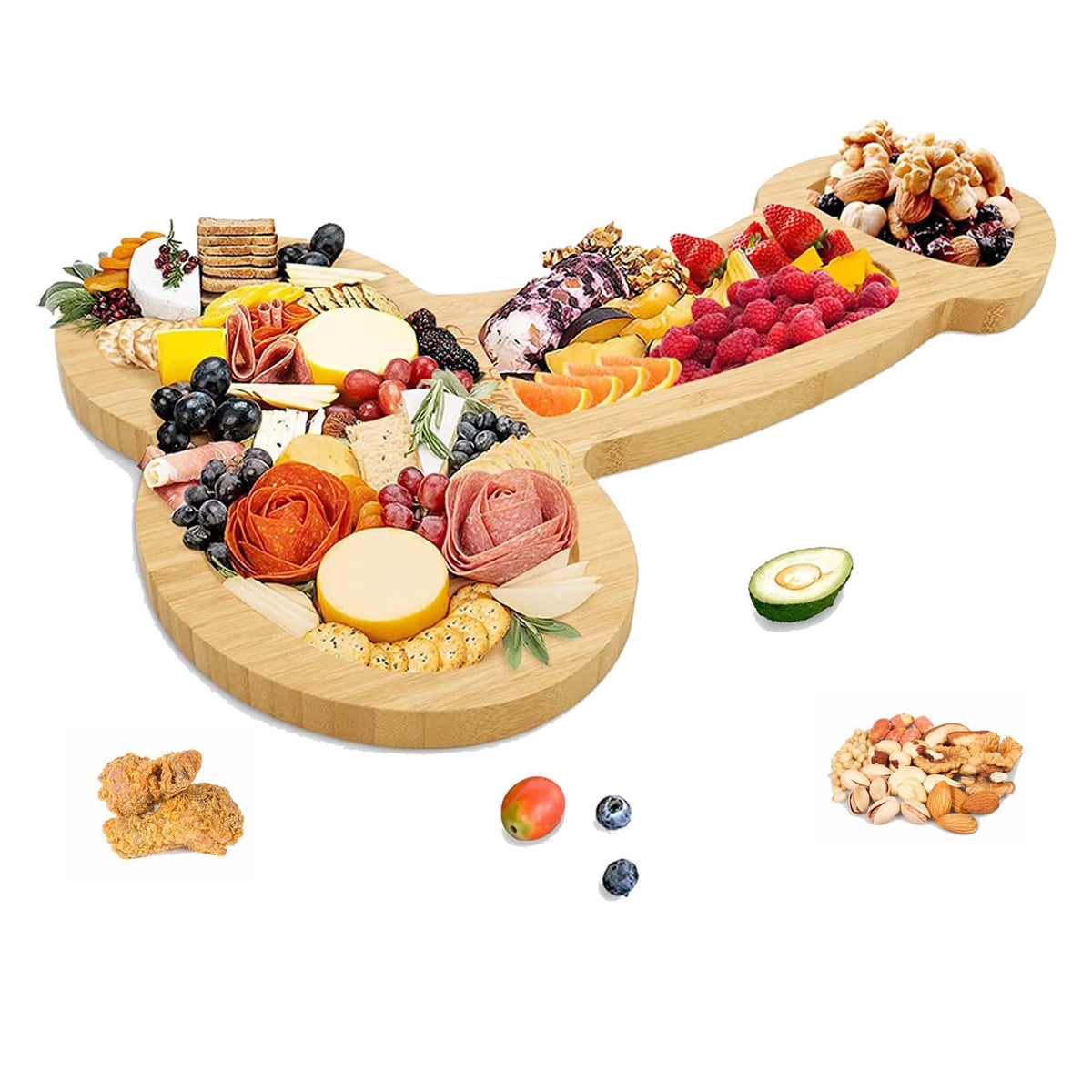 MAYISO funny aperitif board 16in for sharing at gatherings