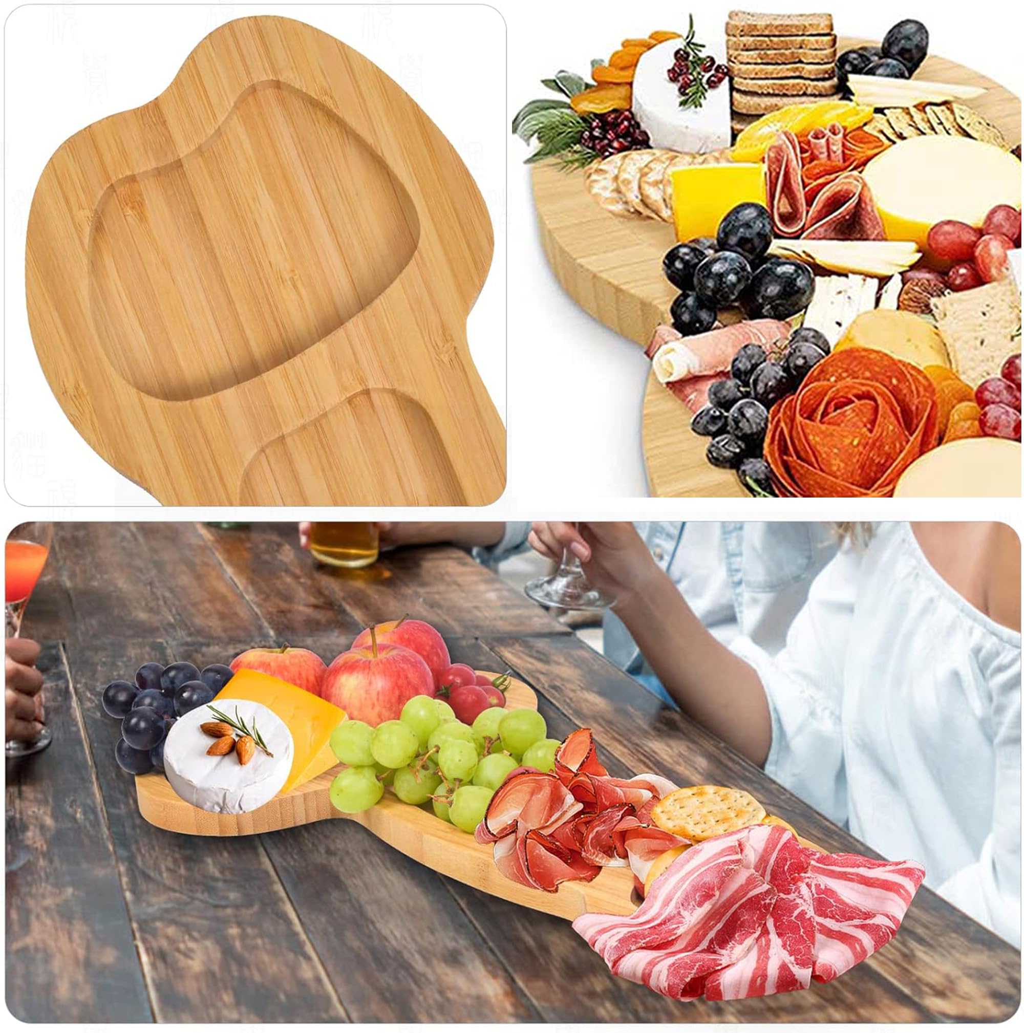 MAYISO small 9.5in board convenient for appetizers