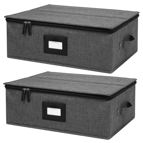 Mayniu cup and mug storage box with 12 compartments for organized kitchen shelves